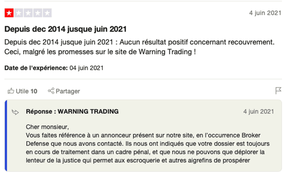 Warning Trading : à votre avis, informations ou commerciaux ? 1 warning trading a votre avis informations ou commerciaux 01