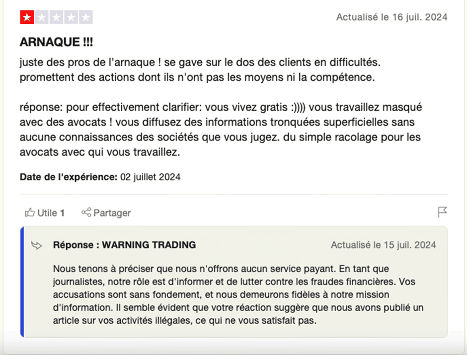 Warning Trading : à votre avis, informations ou commerciaux ? 3 warning trading a votre avis informations ou commerciaux 03