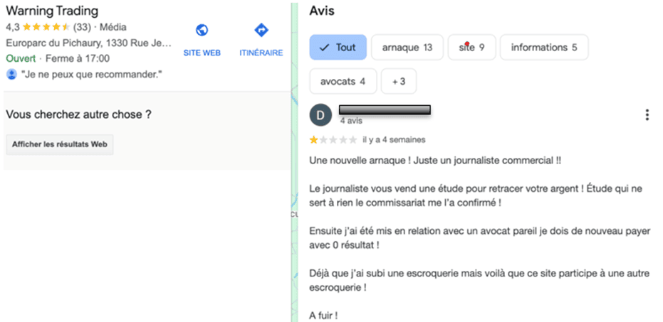 Warning Trading : à votre avis, informations ou commerciaux ? 9 warning trading a votre avis informations ou commerciaux 09
