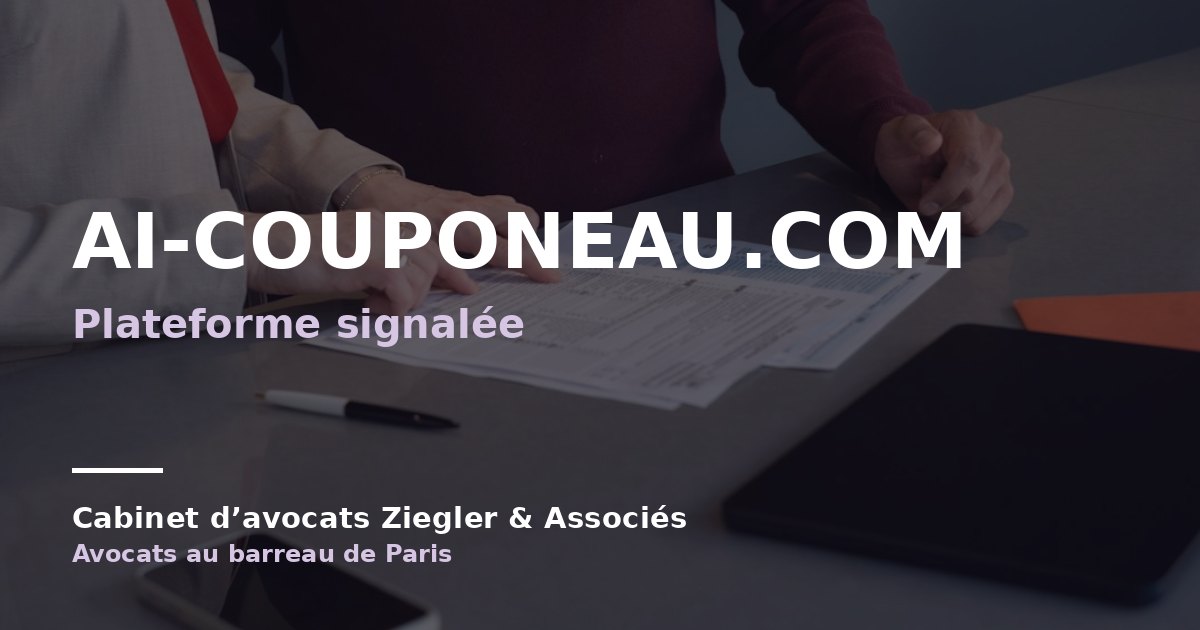 ai-couponeau.com arnaque