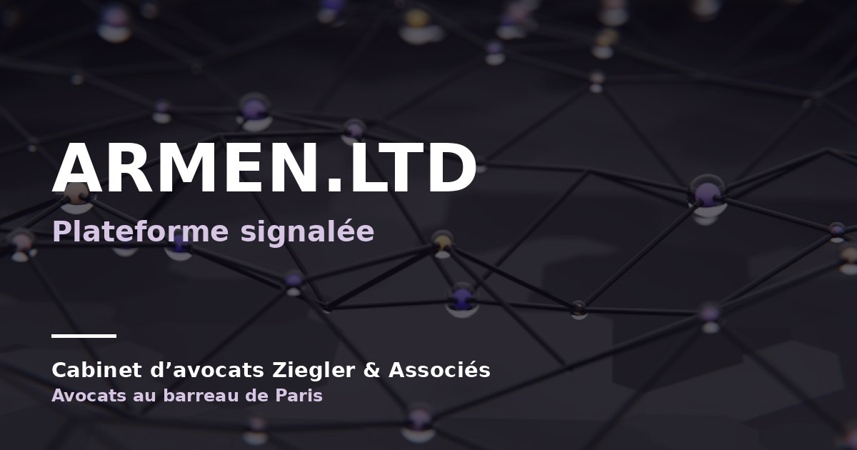 armen.ltd arnaque