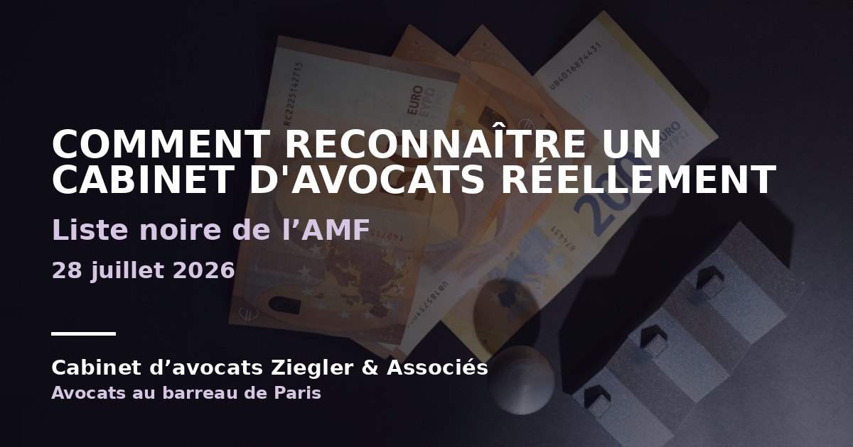 Comment reconnaître un cabinet d'avocats réellement